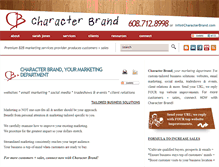 Tablet Screenshot of characterbrand.com